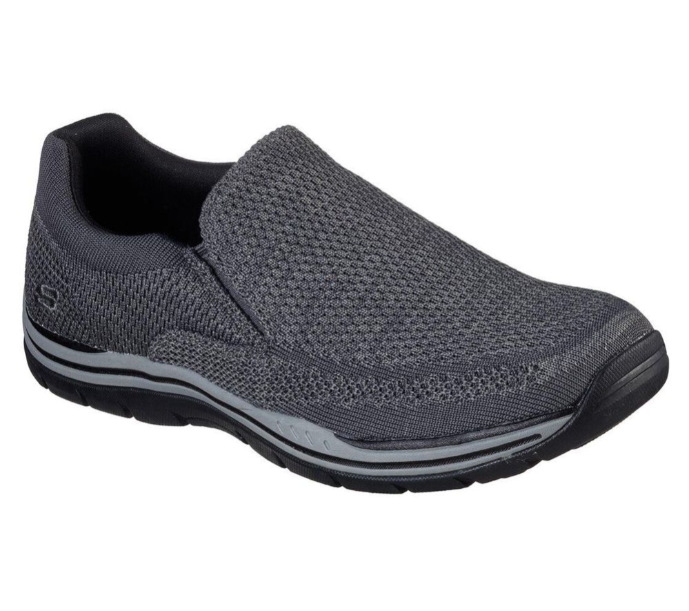 Skechers Relaxed Fit: Expected - Gomel Men\'s Loafers Grey | FOEZ10367