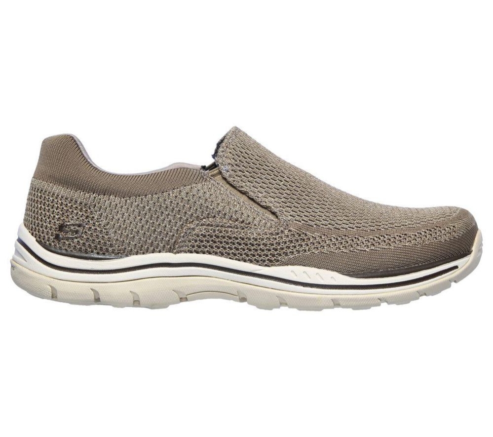 Skechers Relaxed Fit: Expected - Gomel Men's Loafers Grey | ZPMB72185