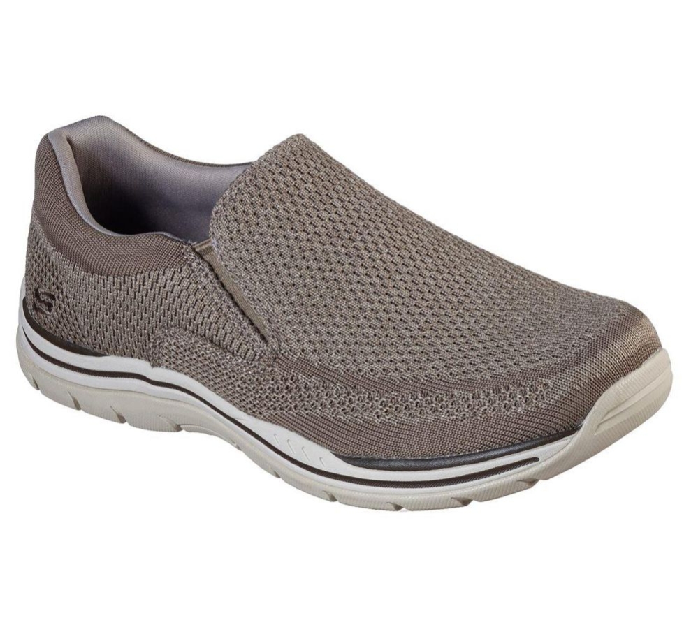 Skechers Relaxed Fit: Expected - Gomel Men\'s Loafers Grey | ZPMB72185