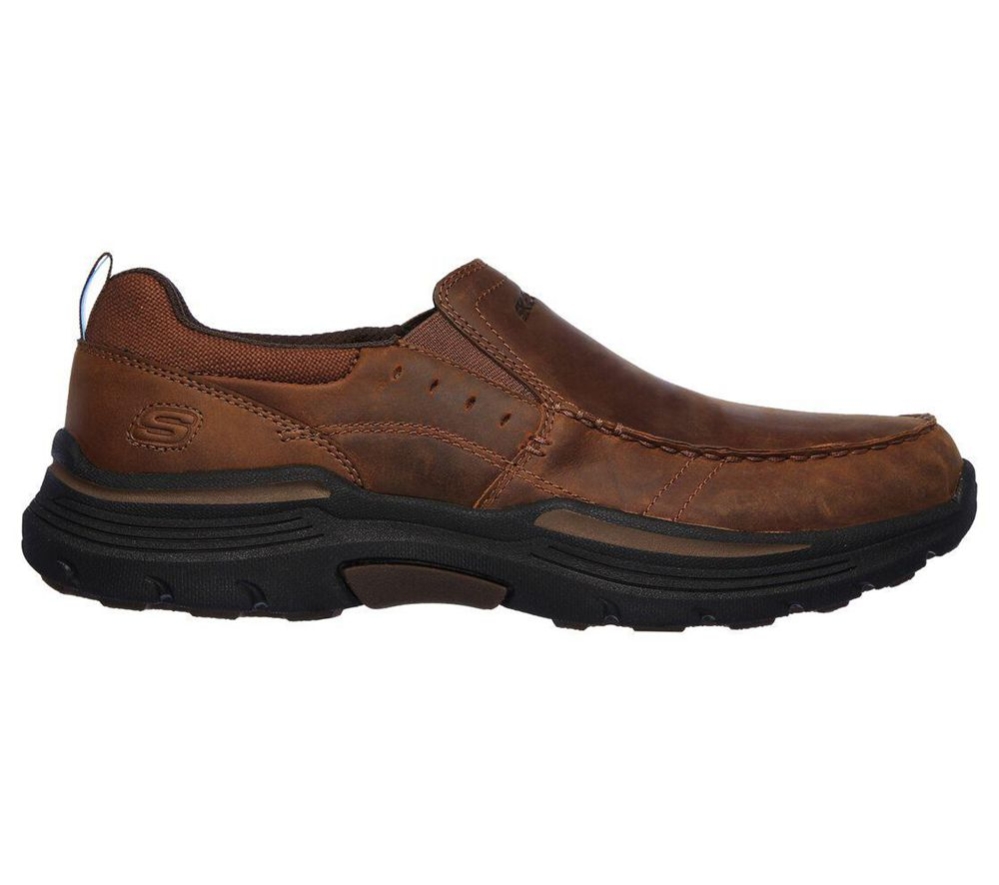 Skechers Relaxed Fit: Expended - Seveno Men's Loafers Brown | CHLI02638