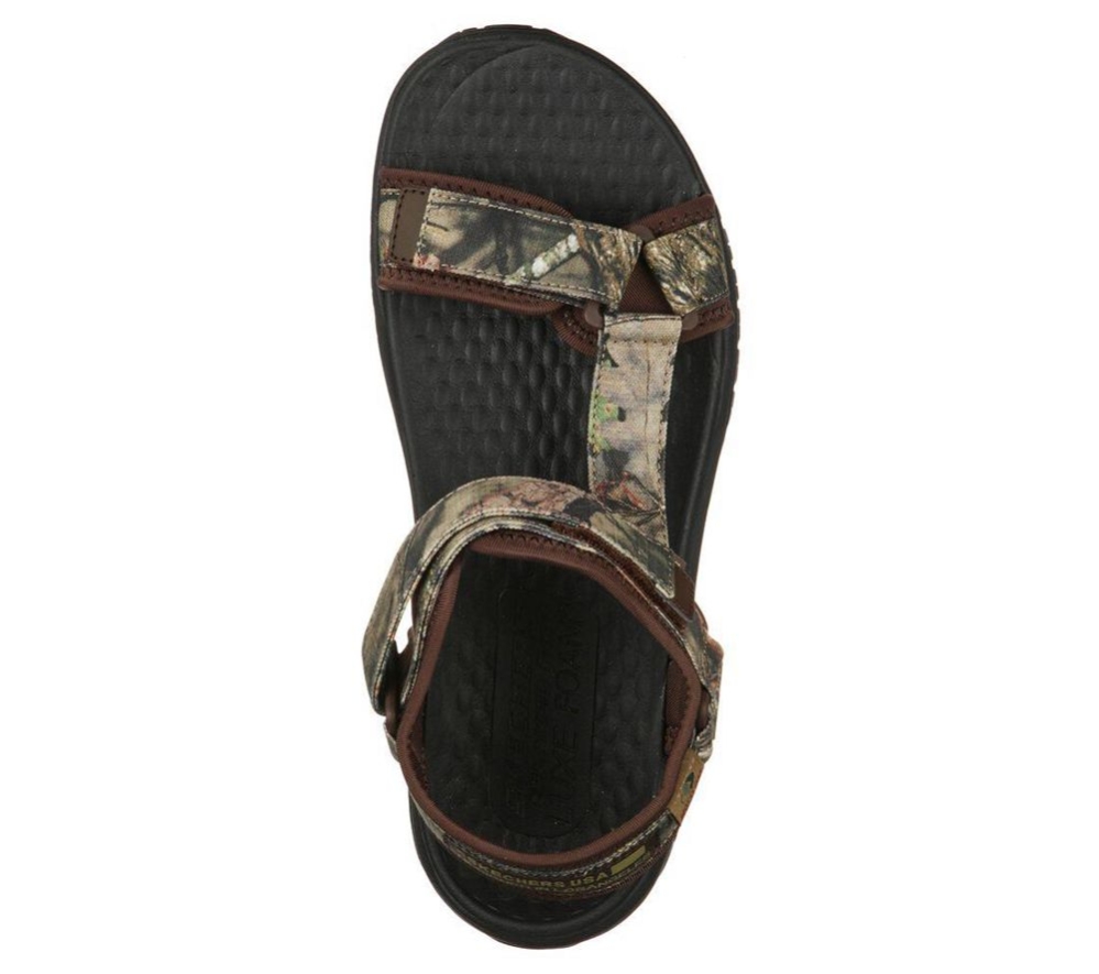 Skechers Relaxed Fit: Lomell - Rip Tide Men's Sandals Camouflage | TOSQ18904