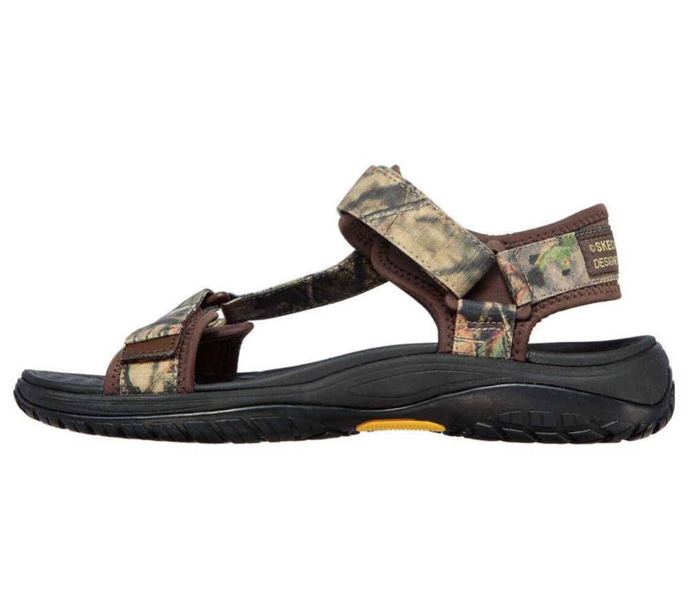 Skechers Relaxed Fit: Lomell - Rip Tide Men's Sandals Camouflage | TOSQ18904