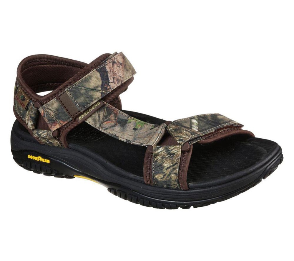 Skechers Relaxed Fit: Lomell - Rip Tide Men\'s Sandals Camouflage | TOSQ18904