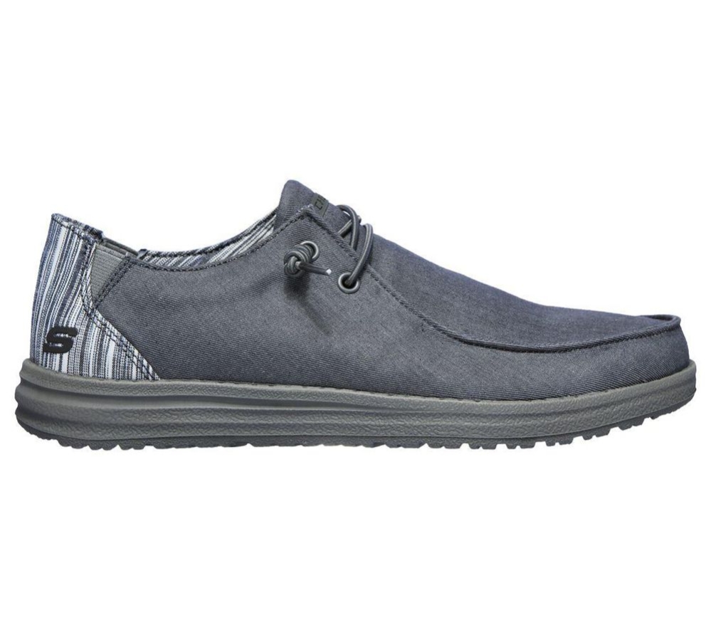 Skechers Relaxed Fit: Melson - Aveso Men's Loafers Grey | AHSG73524