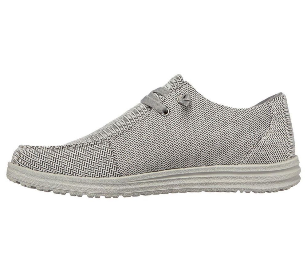 Skechers Relaxed Fit: Melson - Remie Men's Boat Shoes Grey | HKVY73869