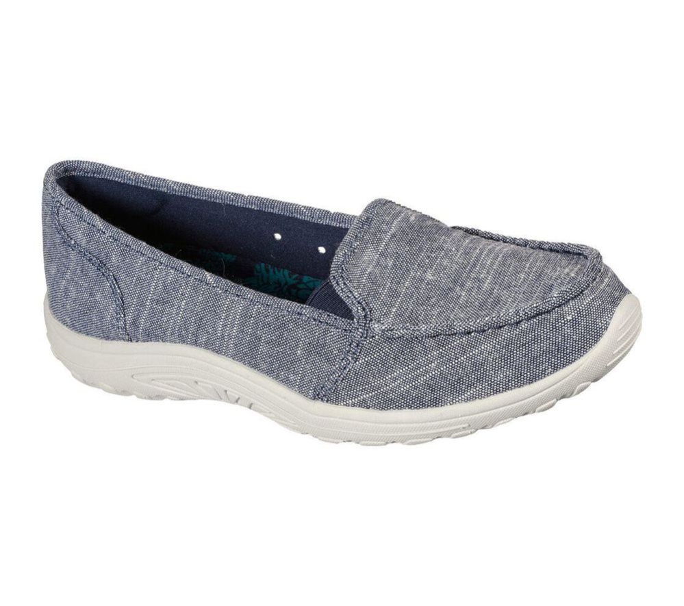 Skechers Relaxed Fit: Reggae Fest - Manzanita Women\'s Trainers Navy | GSDU84602