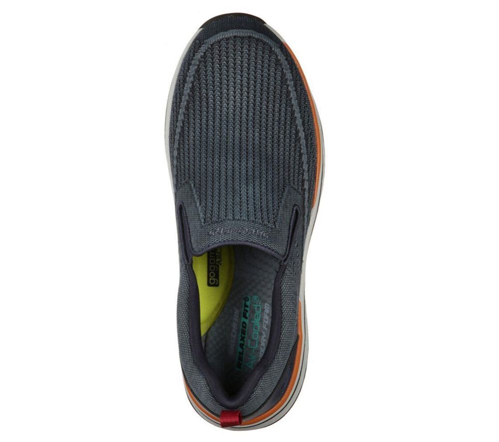 Skechers Relaxed Fit: Remaxed - Edlow Men's Loafers Navy | QGDH40356