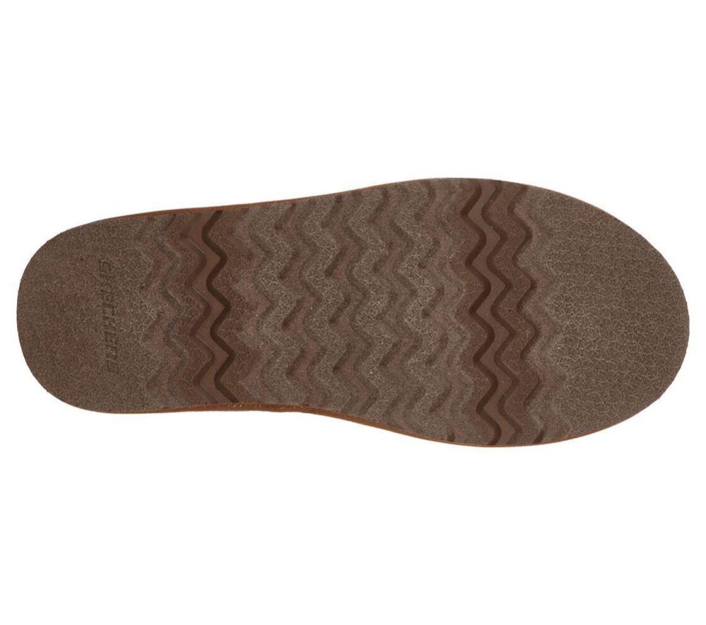 Skechers Relaxed Fit: Renten - Lemato Men's Slippers Brown | CLNA23176