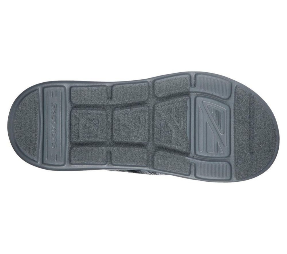 Skechers Relaxed Fit: Sargo - Everport Men's Flip Flops Grey | CPWA06523