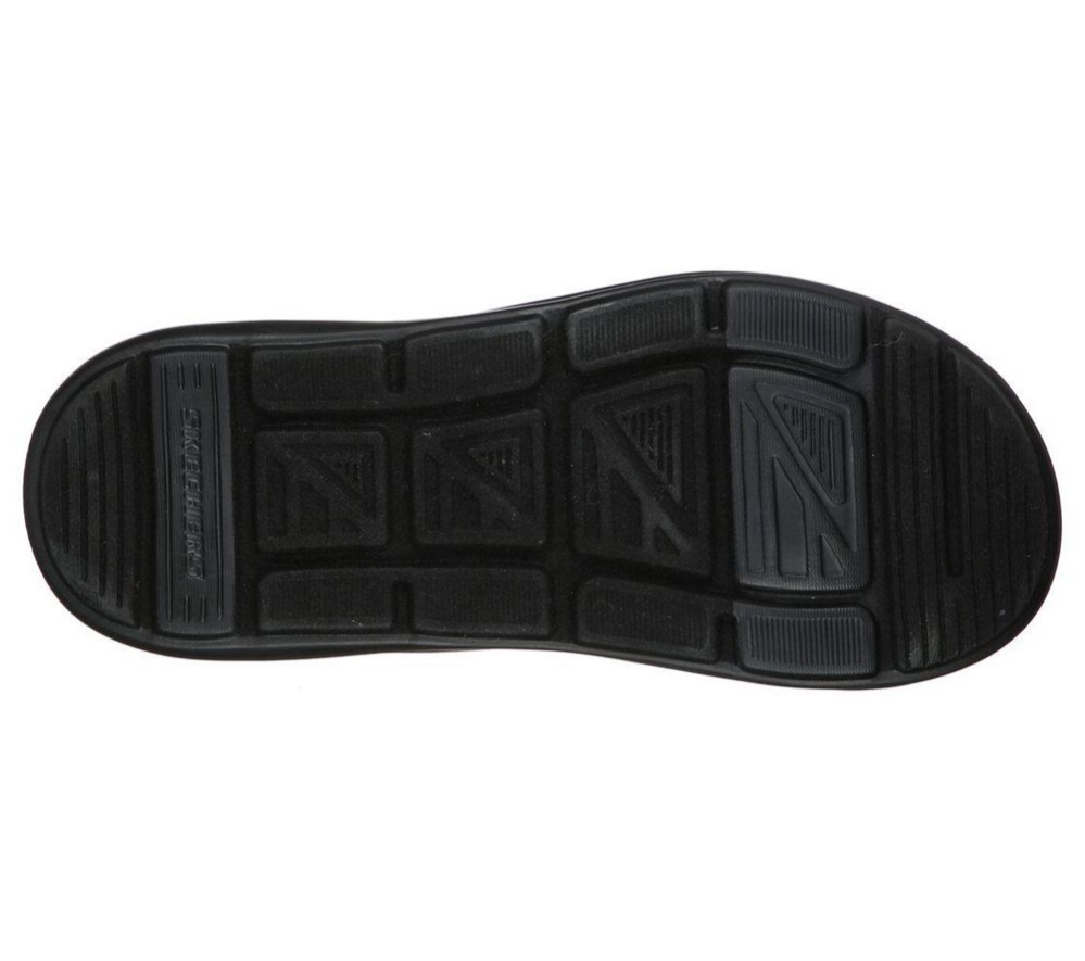 Skechers Relaxed Fit: Sargo - Wolters Men's Flip Flops Black | FXQV42359