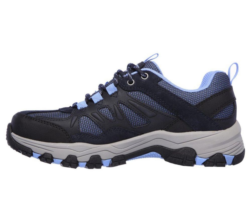 Skechers Relaxed Fit: Selmen - West Highland Women's Hiking Shoes Navy Grey Black | BVWQ85216