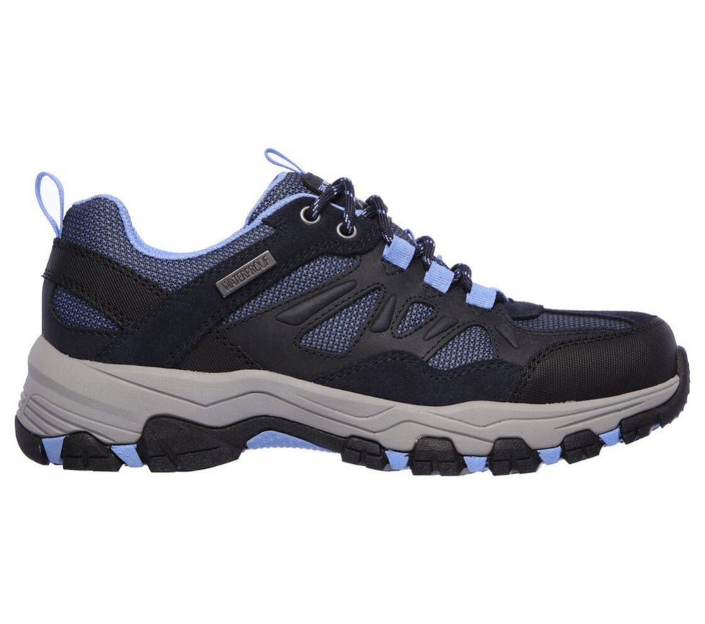 Skechers Relaxed Fit: Selmen - West Highland Women's Hiking Shoes Navy Grey Black | BVWQ85216