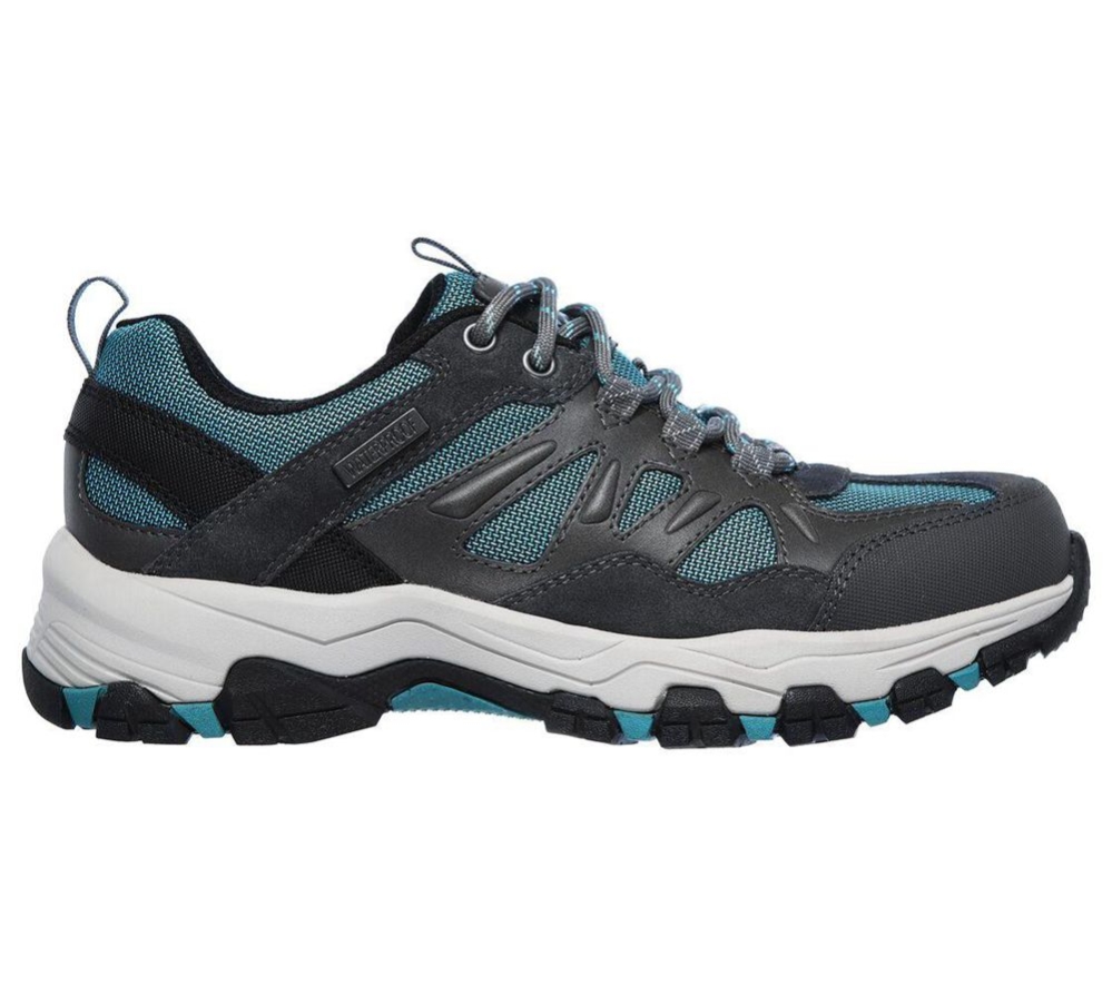 Skechers Relaxed Fit: Selmen - West Highland Women's Hiking Shoes Grey Blue | WHFR54069