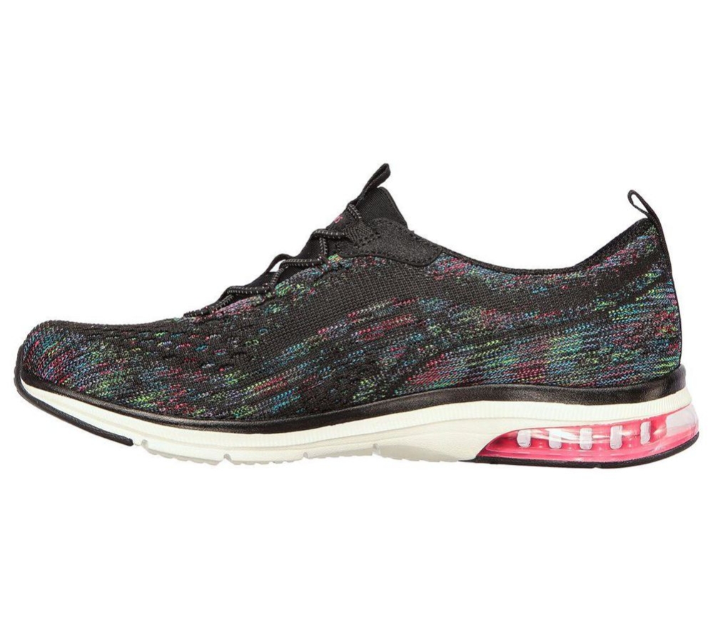 Skechers Relaxed Fit: Skech-Air Edge - Lovely Stars Women's Training Shoes Black Multicolor | XKNU27581