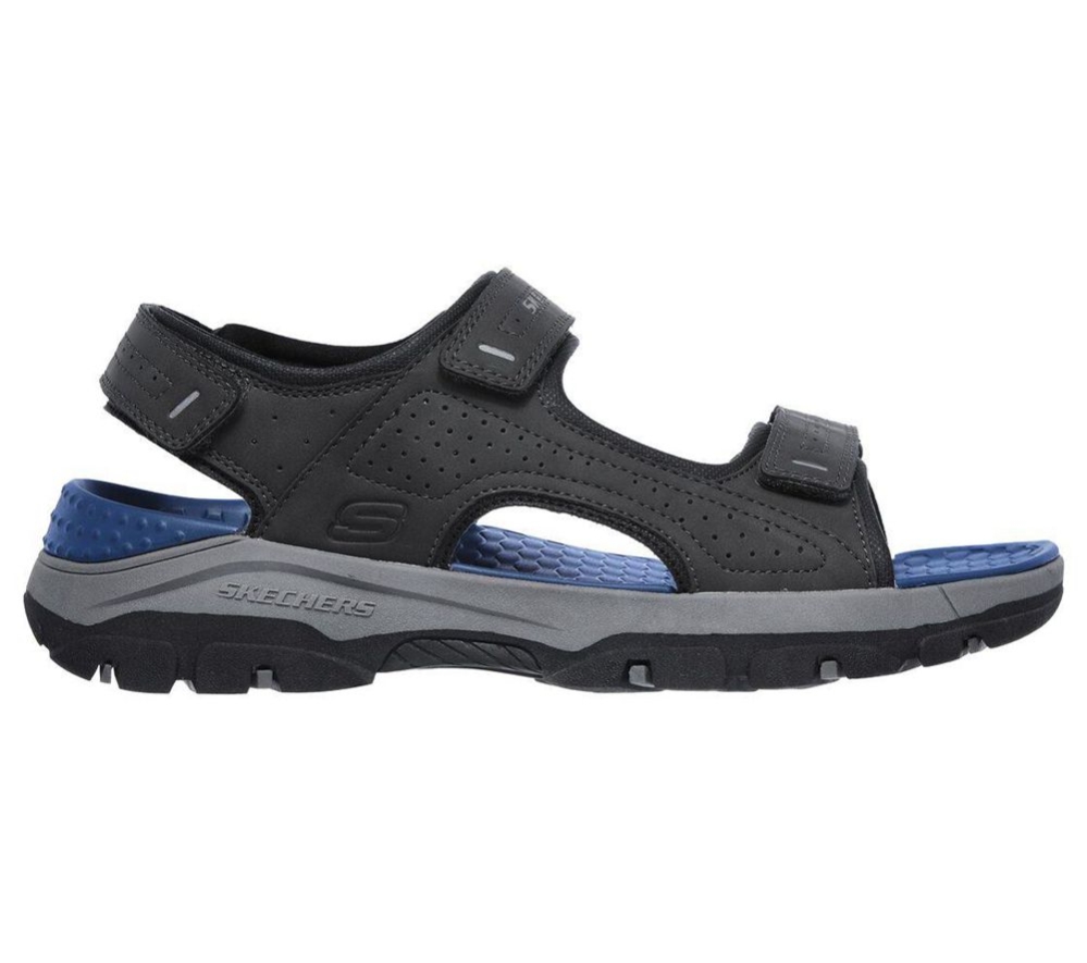 Skechers Relaxed Fit: Tresmen - Garo Men's Sandals Grey | MCYK07165