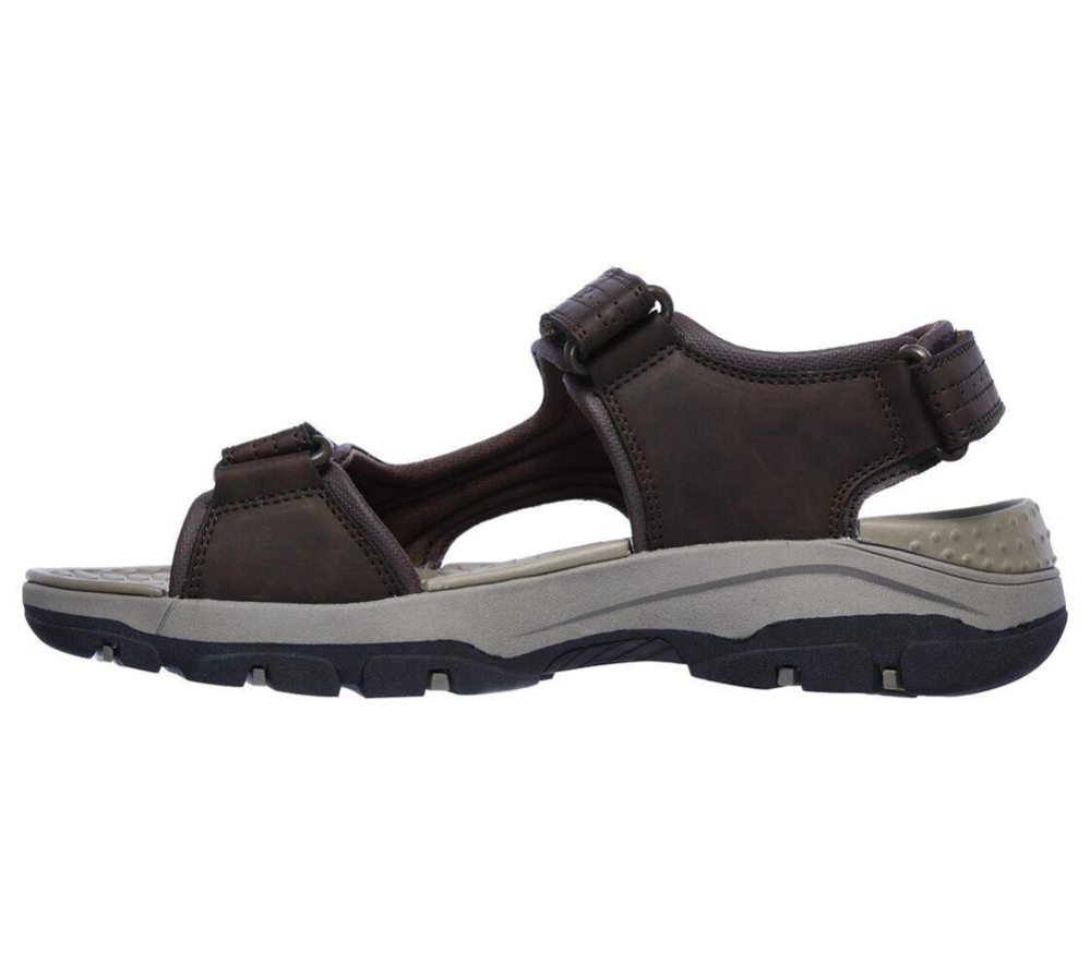 Skechers Relaxed Fit: Tresmen - Garo Men's Sandals Brown | SZQH63412