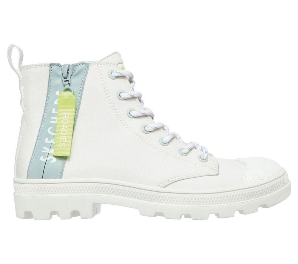 Skechers Roadies - Miss Military Women's Trainers White Blue | QCGI91305