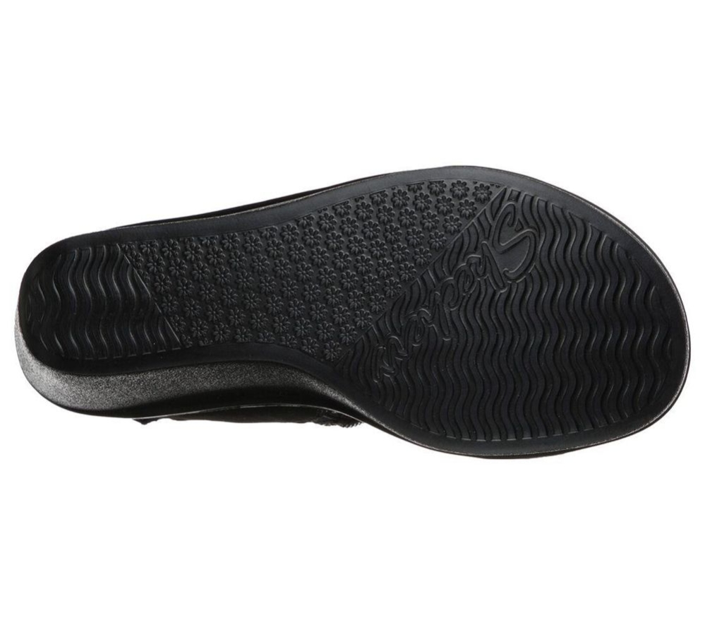 Skechers Rumble On - Chart Topper Women's Sandals Black | HSFK87941