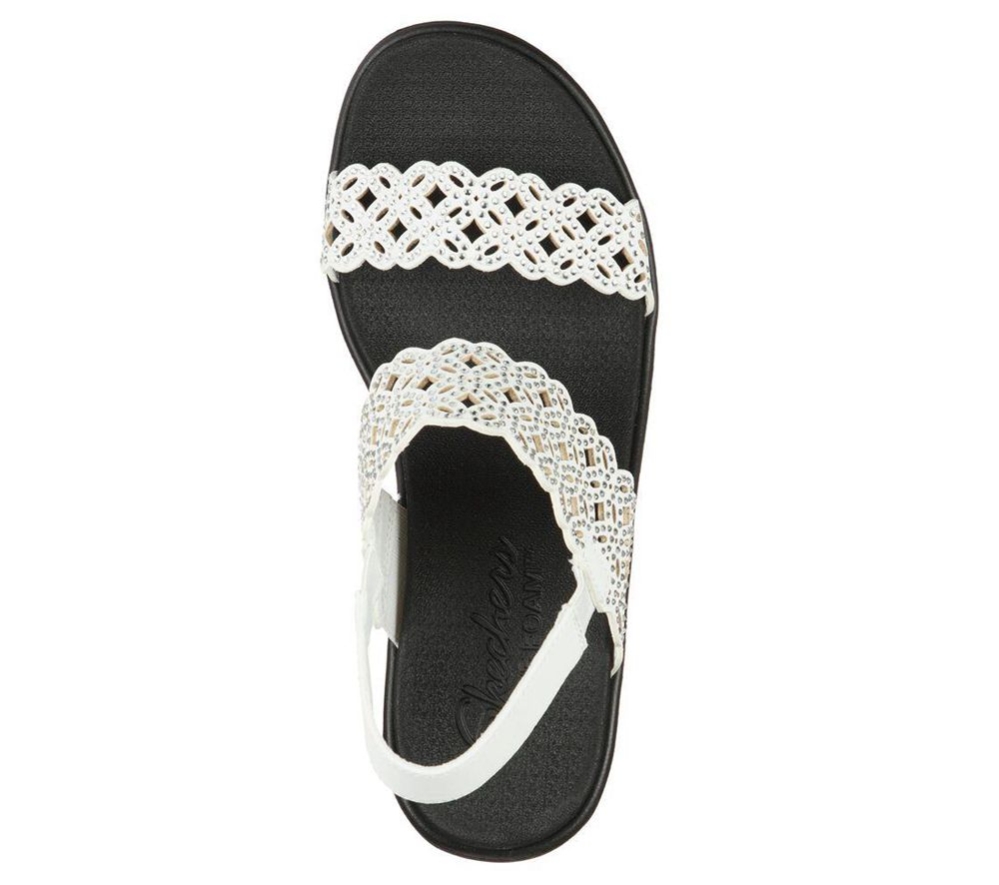 Skechers Rumble On - Sassy Dayz Women's Sandals White | IXLA06583
