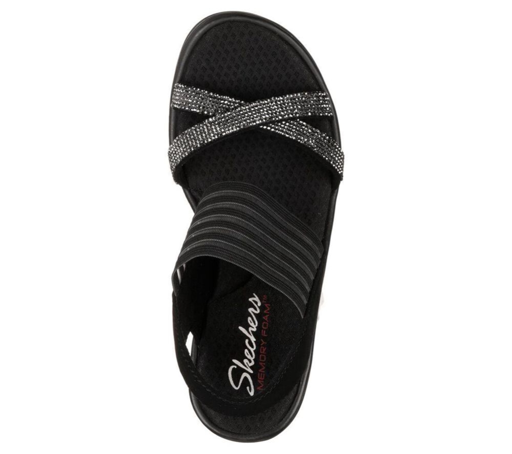 Skechers Rumblers - Modern Maze Women's Sandals Black | KECB14068