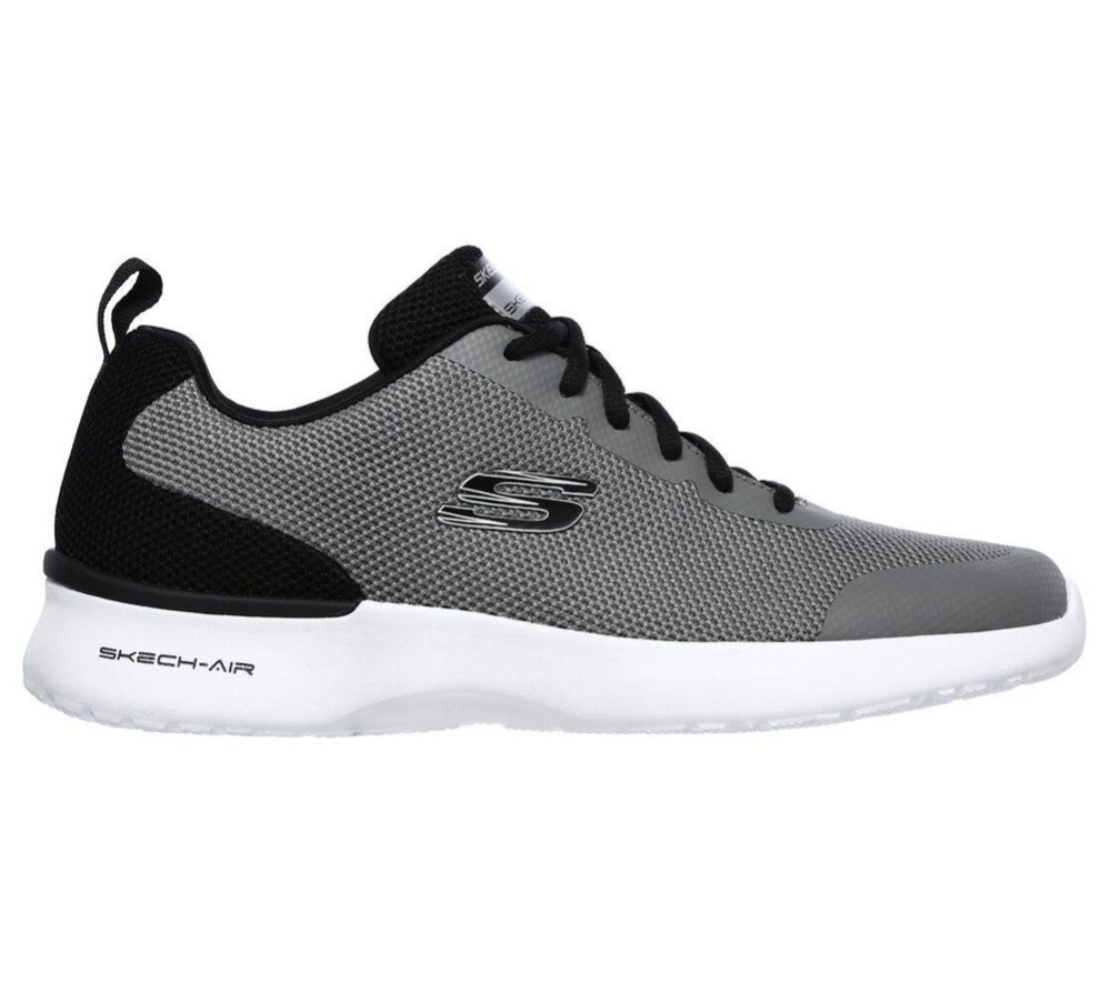 Skechers Skech-Air Dynamight - Winly Men's Training Shoes Grey Black | LDCW07619
