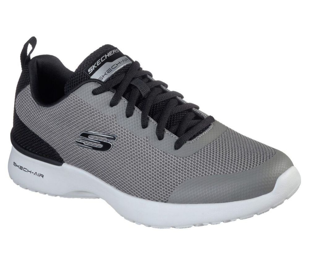 Skechers Skech-Air Dynamight - Winly Men\'s Training Shoes Grey Black | LDCW07619