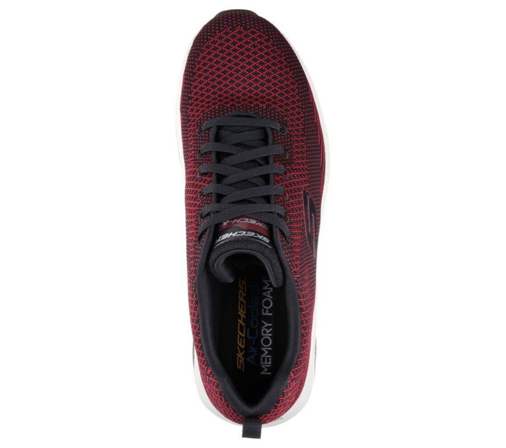 Skechers Skech-Air Varsity Men's Training Shoes Red Black | CIPT72154