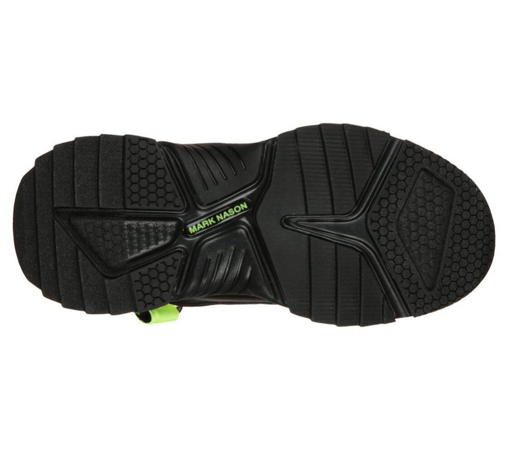 Skechers Smart Block - Ravi Women's Sandals Black Yellow | ZELF60921