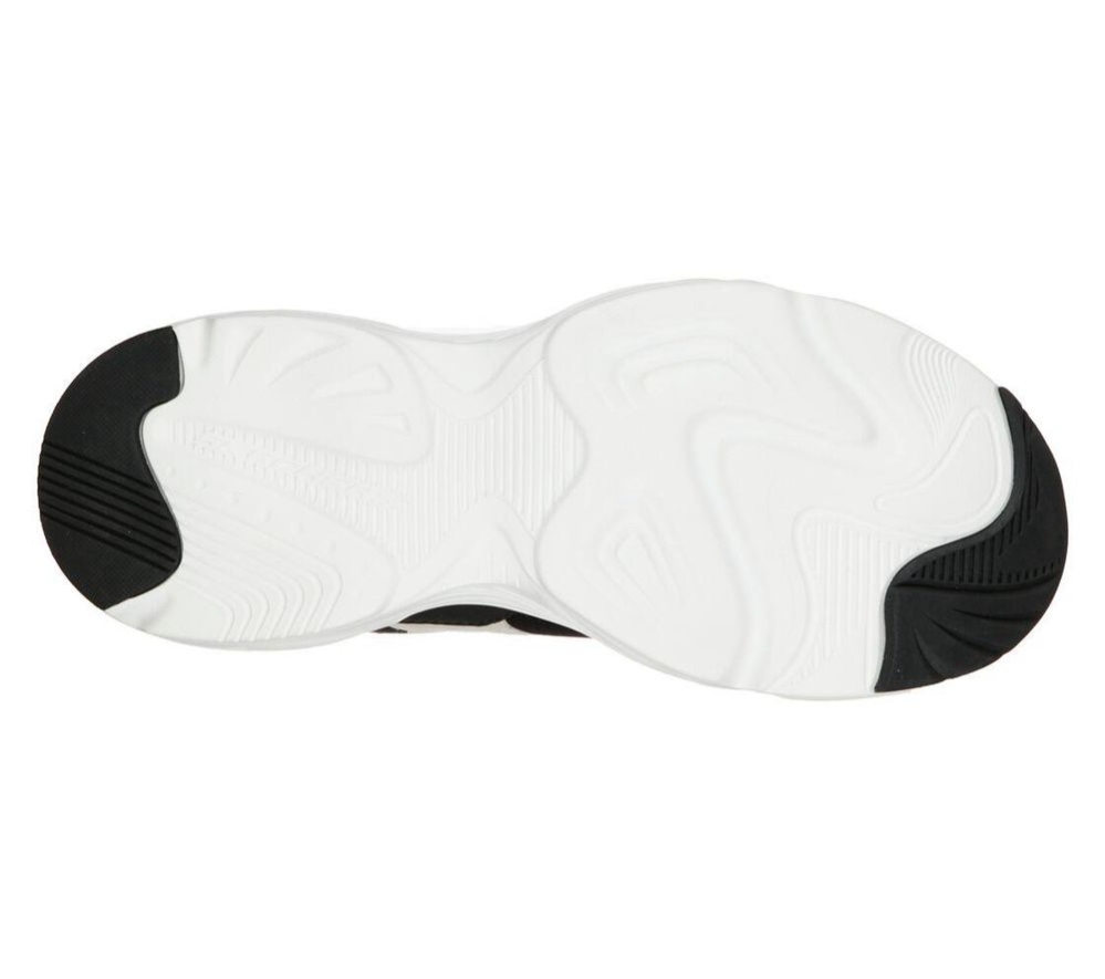 Skechers Stamina Airy - Neurolock Men's Training Shoes Black White | KSZQ02653