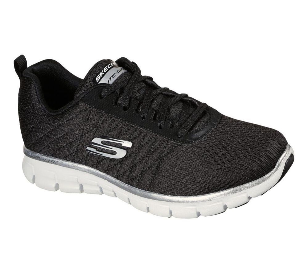 Skechers Synergy - Step It Up Women\'s Training Shoes Grey White | LTFP64875