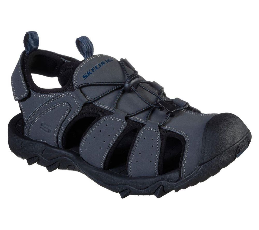 Skechers Telmon - Out River Men\'s Sandals Grey | QFLY62789