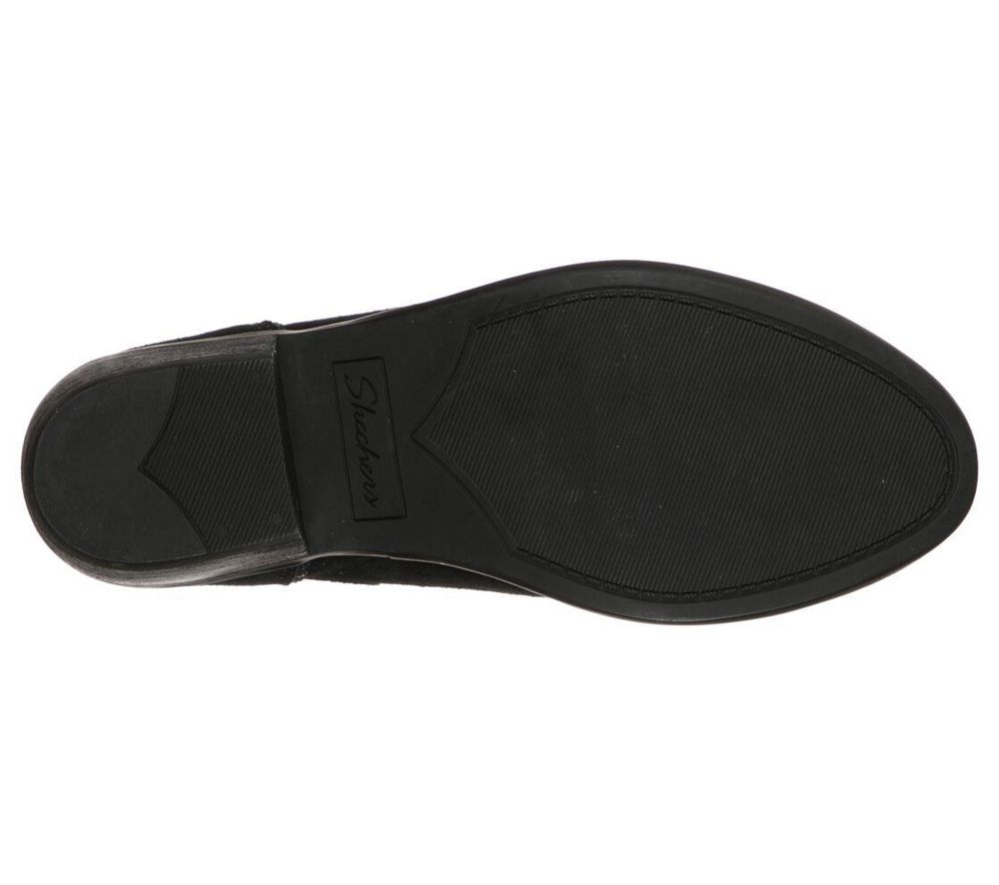 Skechers Texas - Midwest Shine Women's Ankle Boots Black | RSYT82736
