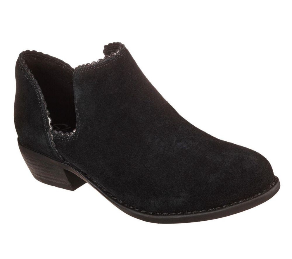 Skechers Texas - Midwest Shine Women\'s Ankle Boots Black | RSYT82736