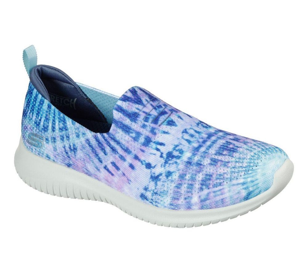 Skechers Ultra Flex - Ombre Bliss Women\'s Trainers Blue Multicolor | IEUG73846