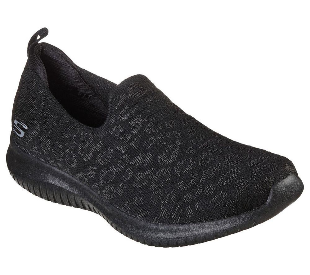 Skechers Ultra Flex - Weekend Trip Women\'s Trainers Black | YWNU17354