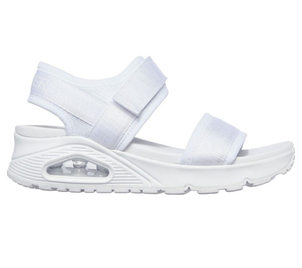 Skechers Uno - New Sesh Women's Sandals White | LOTD32918