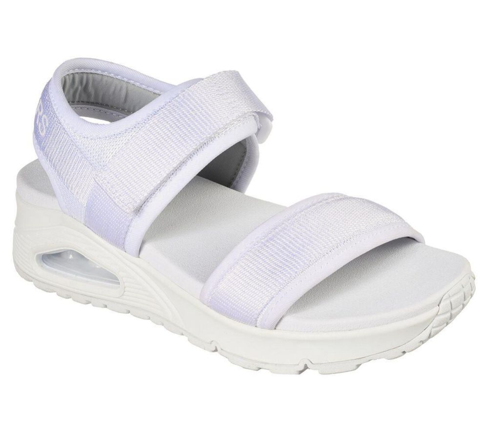 Skechers Uno - New Sesh Women\'s Sandals White | LOTD32918