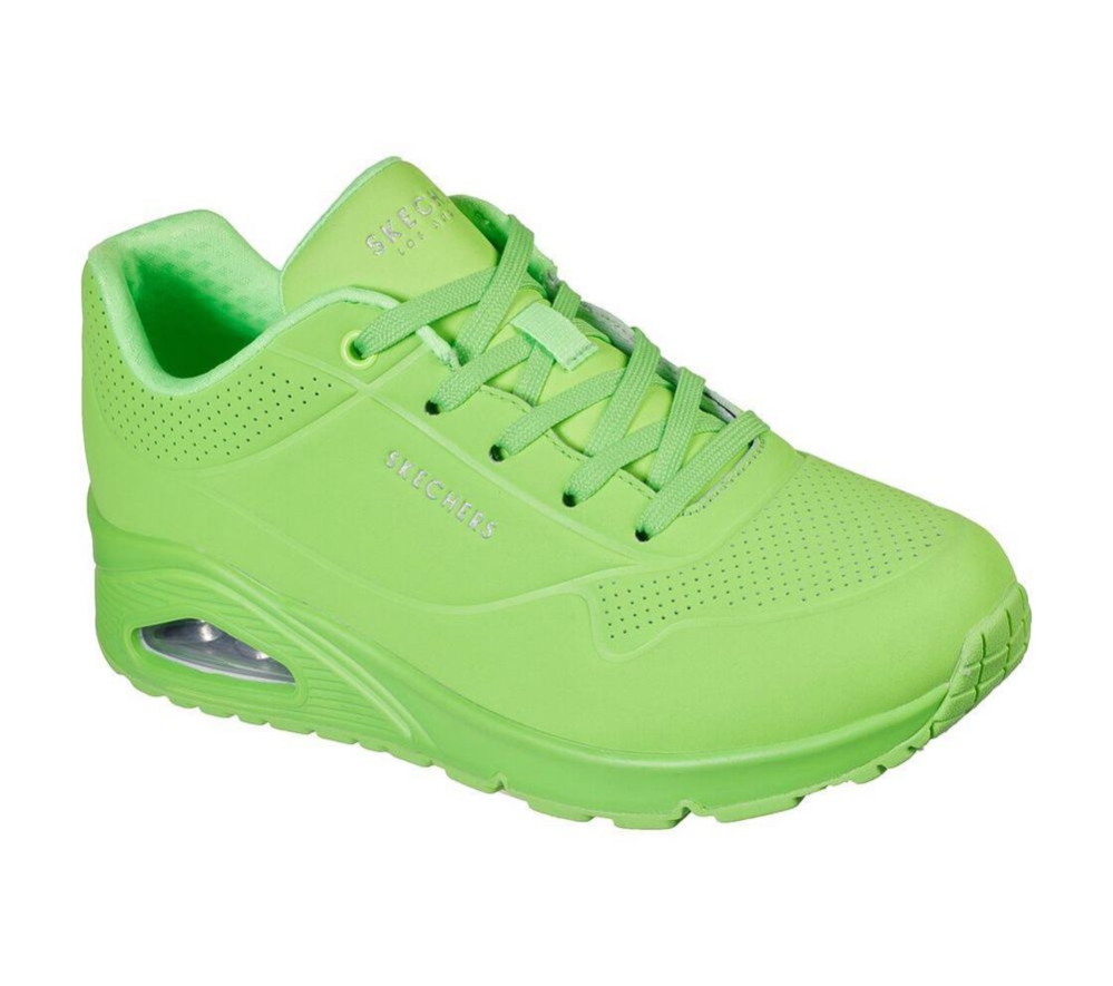 Skechers Uno - Night Shades Women\'s Trainers Green | BZLE50864