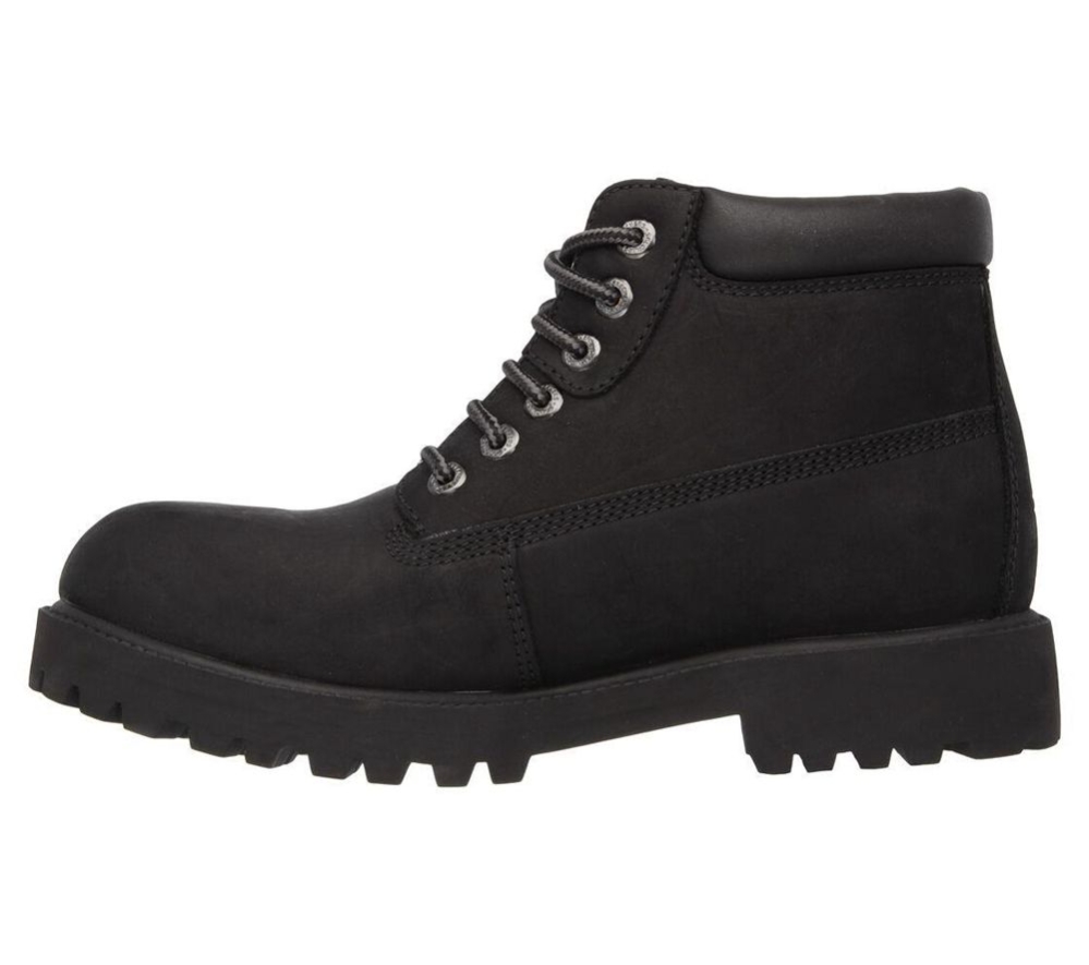 Skechers Verdict Men's Winter Boots Black | EQWR96852
