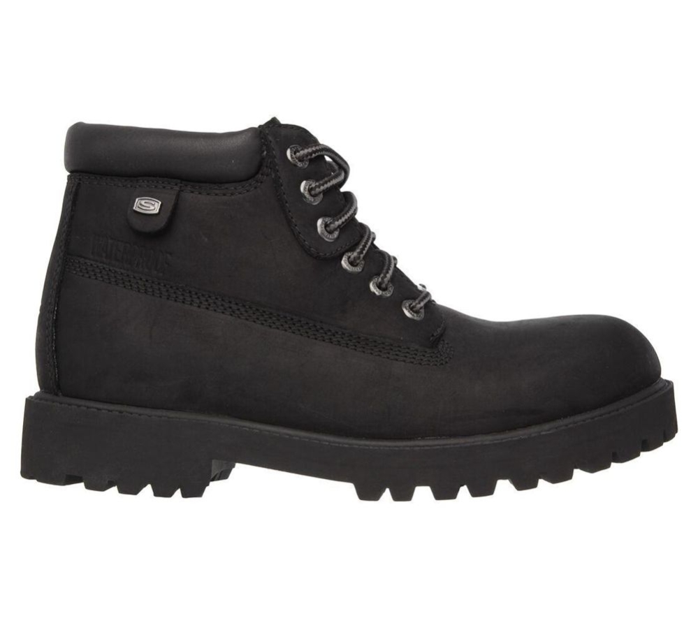Skechers Verdict Men's Winter Boots Black | EQWR96852