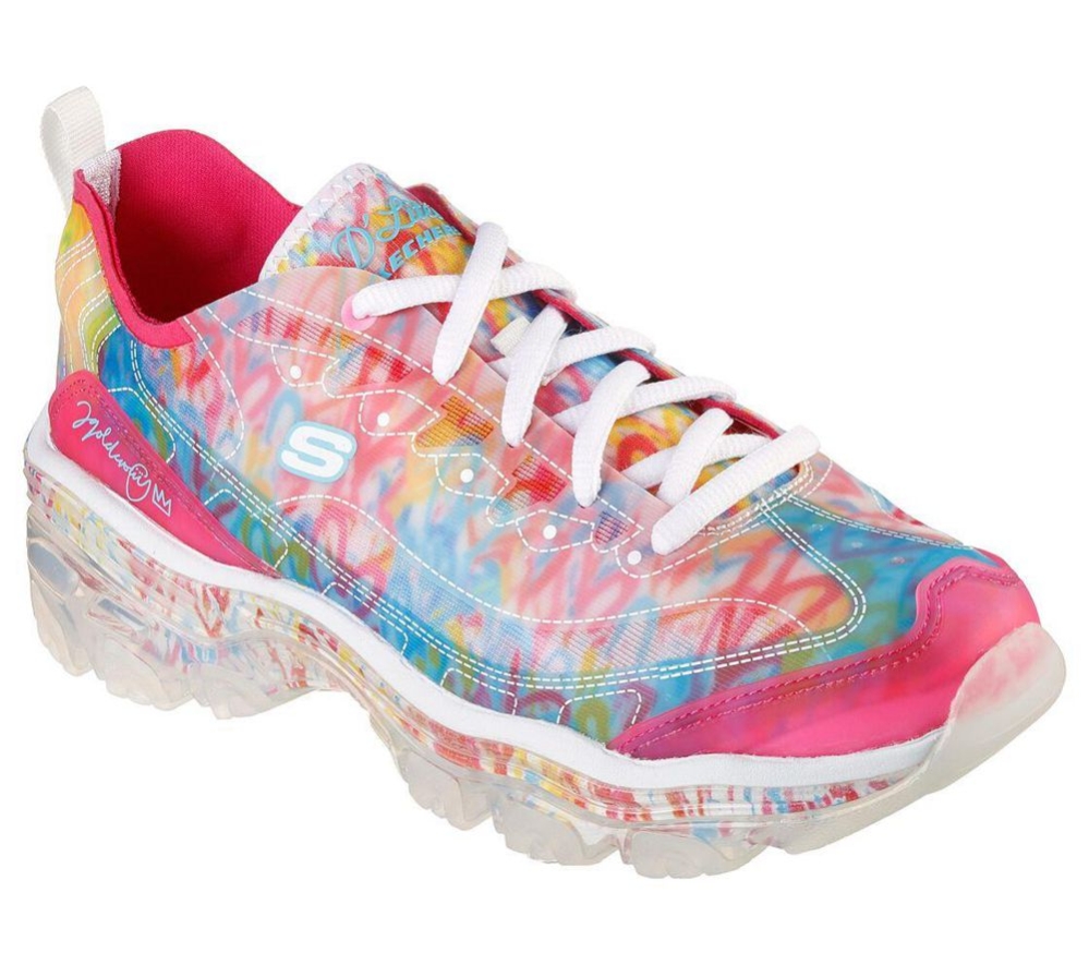 Skechers x JGoldcrown: D\'Lites Crystal - Lovely Discovery Women\'s Trainers Multicolor | PKJI86521