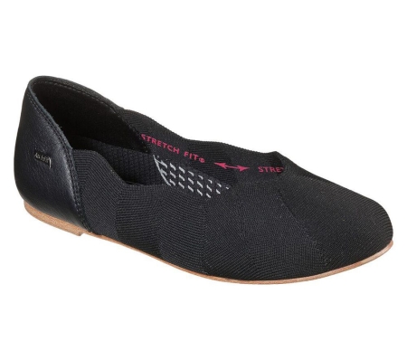 Skechers Arch Fit Ballet - Must Be Mine Women's Slip On Shoes Black | KFHQ13768