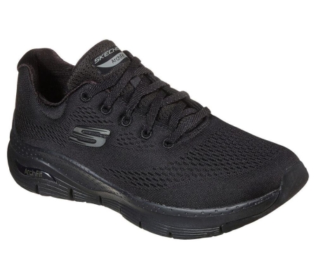 Skechers Arch Fit - Big Appeal Women's Walking Shoes Black | IGUJ43210