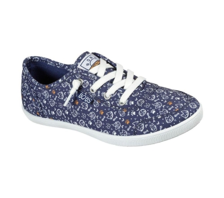 Skechers BOBS B Cute - Itty Kitty Women's Trainers Navy Multicolor | JXNA74980