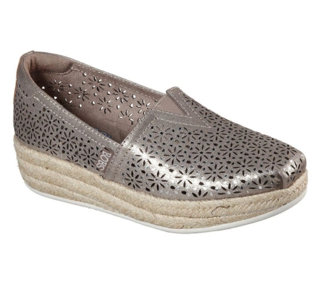 Skechers BOBS Highlights 2.0 - Dreamers Club Women's Espadrilles Grey | WIVH23168