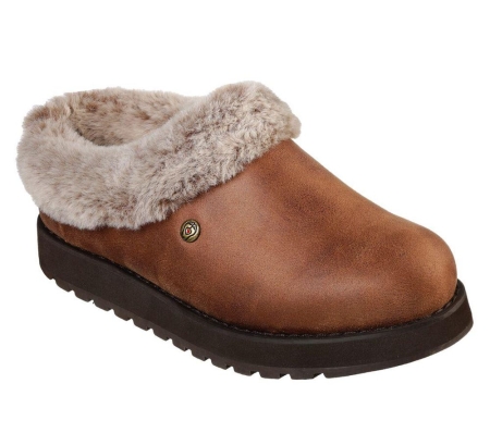 Skechers BOBS Keepsakes - R E M Women's Slippers Brown | OXKG63504