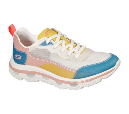 Skechers BOBS Sport Arc Waves - Breeze Club Women's Trainers Pink Multicolor | TCOJ64301