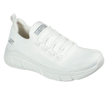 Skechers BOBS Sport B Flex - Color Connect Women's Trainers White | ENXS84102