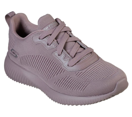 Skechers BOBS Sport Squad - Tough Talk Women's Trainers Purple | ZGOW19382