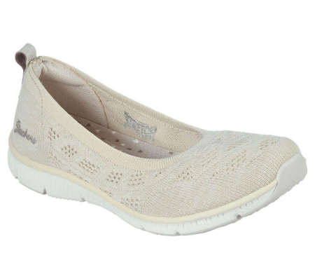 Skechers Be-Cool - In The Moment Women's Slip On Shoes Beige | NSPI31295